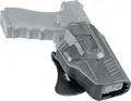 Umarex Paddle Holster Compact aus Polymer, für Glock 17/19, Schnellzieh-Holster mit gummiertem Paddle