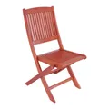 Garden Pleasure 985028 Klappstuhl 'STOCKHOLM' für Außen- und Innenbereich, platzsparend, belastbar bis 100 kg
