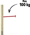Turnanbau Reckstange Wickey FIT Tumble 101 für Spielgeräte 90 cm Version