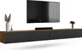WEST TV Schrank 280 cm Fernsehtisch Sideboard, hängend oder stehend TV Möbel