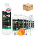 BiOHY Bodenreiniger für alle Wischroboter mit Orangenduft (12 1 l (12er Pack)