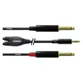 Cordial CFY 3 WPP - Y-Adapterkabel (3 m, 6.3mm Klinkenkabel, AUX Kabel) (CFY 3 WPP)