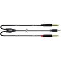 Cordial Klinke 3,5mm stereo / 2x Klinke 6,3mm mono CFY 3 WPP | Neu