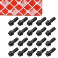20x febi 46665 Radbolzen Radschraube M14x1,25mm 23mm für BMW MINI 36136890324