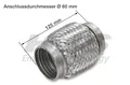 HJS 83 00 8334 Flexrohr, Abgasanlage für BMW