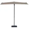 Madison Balkonschirm Sun Wave 270x150 cm Ecru PAC3P016 - Beige