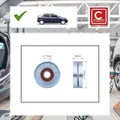 Spannrolle, Keilrippenriemen Caffaro für Opel Astra G Caravan T98 