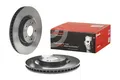 2x Bremsscheibe PRIME LINE - UV Coated BREMBO 09.D765.11 für MITSUBISHI ECLIPSE