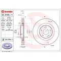 2x Bremsscheibe BREMBO 09.D765.11 passend für MITSUBISHI