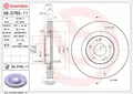 BREMBO 2x Bremsscheibe vorne Ø320mm Innenbelüftet für Mitsubishi Eclipse Cross
