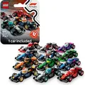 LEGO F1 Rennwagen zum Sammeln - 1 von 12 baubaren Fahrzeugen - Mit drehbaren Rädern und Formel 1 Helm - Bau- und Spielset für Kinder - Geschenk f... - Bronze