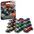 LEGO F1 Rennwagen zum Sammeln - 1 von 12 baubaren Fahrzeugen - Mit drehbaren Räd