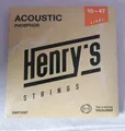 S169 - Henry's - Akustik Gitarren Saiten  - 10-47 Light Phosphor - NEU
