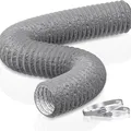 Abluftschlauch Flexibel 75mm PVC Alu Klimaanlage Trockner