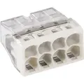 Verbindungsdosenklemmen 2273-208, 50 Stück, grau, 8-Leiter-Klemmen