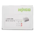 50 Stück Wago 2273-208 COMPACT-Verbindungsdosenklemme Ø 0,5-2,5 mm², 8-polig