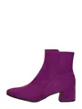 MARCO TOZZI Damen Stiefeletten mit Absatz Elegant mit Reißverschluss, Rosa (Grape), 40 EU