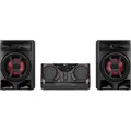 LG CK43N - XBOOM Micro System, 300W Sound System, Bluetooth, USB, Aux-in, TV Sync, Equalizer, MP3 Player, ohne CD-Player - Schwarz