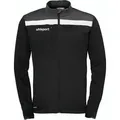Uhlsport Offense 23 Polyesterjacke Herren - Schwarz / Anthrazit / Weiß - Schwarz - 4XL