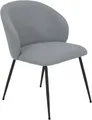 4-Fußstuhl HELA "GRAZ, Esszimmerstuhl", grau (grau, schwarz, schwarz, grau), B:62cm H:81cm T:66,5cm