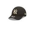New Era New York Yankees MLB League Essential Black Gold 9Forty Toddler Cap - Toddler