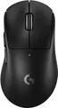 Logitech G PRO X SUPERLIGHT 2 DEX - Maus - ergonomisch - Für Rechtshänder - optisch - 5 Tasten - kabellos, kabelgebunden - 2.4 GHz, USB - Schwarz (910-007357)