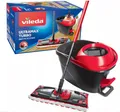 Vileda ULTRAMAX 2in1 TURBO Komplett Set Flachmopp-Eimer-Set, Mikrofaserkopf