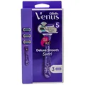 Gillette Venus Rasierer Deluxe Smooth Swirl inkl. 3 Klingen – Präzise & Sanft