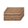 IZODEKOR 3D Wandpaneele Holzoptik | 50x100x2 cm | Dekorative Styropor Wandverkleidung Holzeffekt aus EPS für Innen- und Außenbereiche | Wasserfest | AP-02