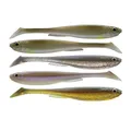 DAIWA Prorex Slim Shady, Nature Farbe-Set, 7,5cm, 3,3g, Gummifischköder, 5 Pieces, 15100-600