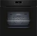 Neff B2CCJ7AK3 - N30 Backofen mit 5 Jahre Garantie, Schwarz, Pyrolyse, 60 x 60 cm