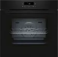 NEFF Einbau-Backofen B2CCJ7AK3 | Pyrolyse | CircoTherm Heißluft | AirFry | 7 Heizarten | LED Touch | 71l |  | Schwarz,  (Spektrum:  bis D)