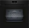 NEFF Backofen N 30 B2CCJ7AK3, Einbau-Backofen, Schwarz, EEK: , mit Teleskopauszug nachrüstbar, Pyrolyse-Selbstreinigung