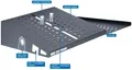 Oxford Gear Tidy Holder Bekleidungsdepot Zero-G Geartidy Schwarz