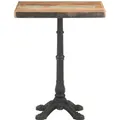 vidaXL BistRotisch 60x60x76 cm Altholz Massiv