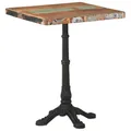 Bistrotisch 60x60x76 Cm Altholz Massiv