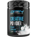 Creatin Pulver - 1kg / 1000 g - Creatine Monohydrat Pulver - Optimale Löslichkeit & mikrofein - Vegan - 293 Anwendungen - German Elite Nutrition