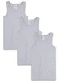 Sanetta Jungen-Unterhemd (Dreierpack) | Hochwertiges und nachhaltiges Unterhemd für Jungen aus Bio-Baumwolle. Inhalt: 3er Set Unterwäsche für Jungen