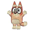 Bluey Aufnäher Bügelbild, Aufbügler, Applikationen, Patches, Flicken, zum aufbügeln, Polyester, Bluey © Bingo jubelt - Größe: 7 x 5 cm