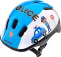 Meteor Schutzhelm, Kinderhelm, Fahrradhelm, Rollschuhe, KS06 Helm Kinderfahrradhelm Helm, größe S 48-52 cm Police