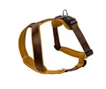 HUNTER Hundegeschirr NEOPREN, Farbe: braun/caramel, strapazierfähiges Nylon, mit weichem Neopren gepolstert, reflektierendes 3M Scotchlite Reflective Material, pflegeleicht, komfortabel, Größe: S