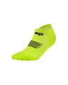 CEP run socks, no show, 5.0, lime/black, men, III
