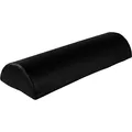 MOVIT XXL Nackenkissen Nackenstütze Schwarz Nackenrolle halbrund 69 x 23 x 11 cm Lagerungsrolle Knierolle Halbrolle