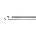 Scheibengardinenstangen - weiß - 2 Stück - 60-110 cm