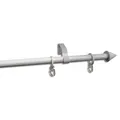 Gardinenstange - weiß - ausziehbar - 120-180 cm