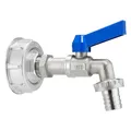 Geka Plus IBC Kugelauslauf mit Griff 3/4" S60x6 (Geräteadapter, 19 mm) (30.0044.8-142096.0044)