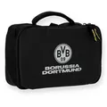 Dortmund Borussia BVB Kulturbeutel schwarz mit Logo