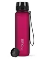720°DGREE Trinkflasche Trinkflasche uberBottle softTouch mit Sieb lavish plum 0,5l
