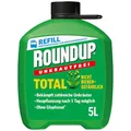 Roundup Unkrautfrei TOTAL, 5 Liter Nachfüller, Unkrautvernichter, zur Bekämpfung von Unkräutern, Gräsern und Moos