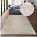 OTTO home Teppich Ariano, dezenter Glanz mit Hoch-Tief-Struktur, rechteckig, Höhe: 12 mm, Vintage Design, Schrumpf Carving-Effekt, Wohnzimmer, Schlafzimmer beige 160 cm x 230 cm x 12 mm